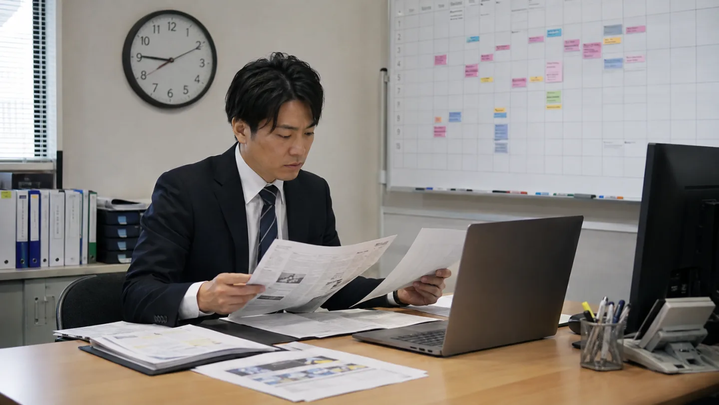 見込み客調査・商談準備の自動化で起きている業務課題のイメージ
